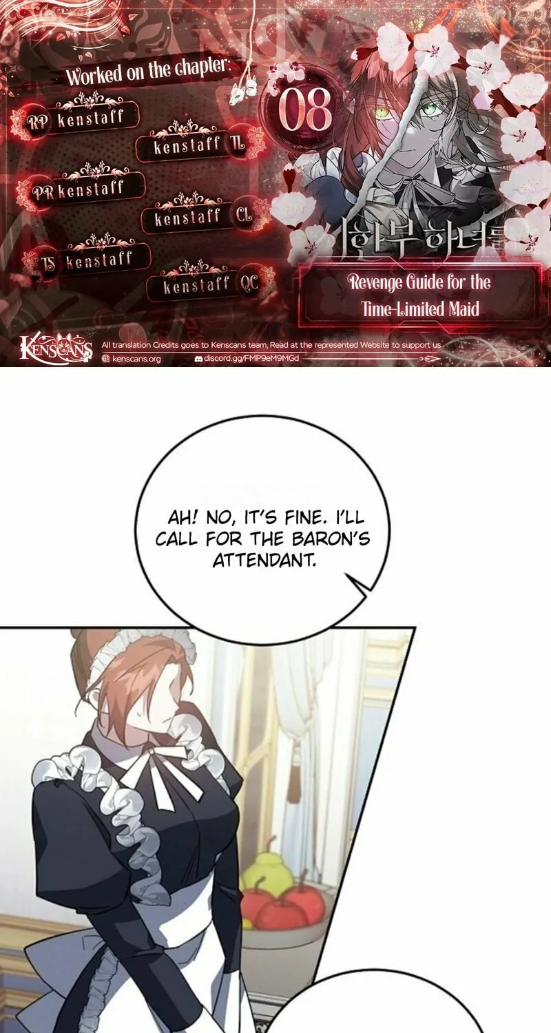 Revenge Guide for the Time-Limited Maid - Chapter 8 - Page 1