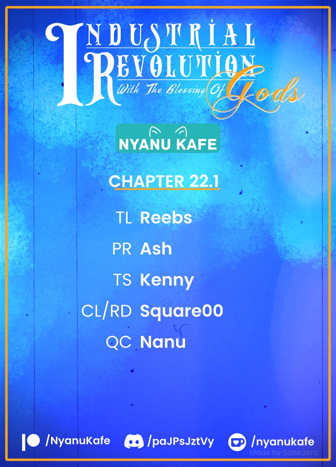 Revolution in production with the blessings of the gods - While living a leisurely, slow life in a corner of another world, somehow a diverse group of people gathered to form the strongest nation... - Chapter 22.1 - Page 1