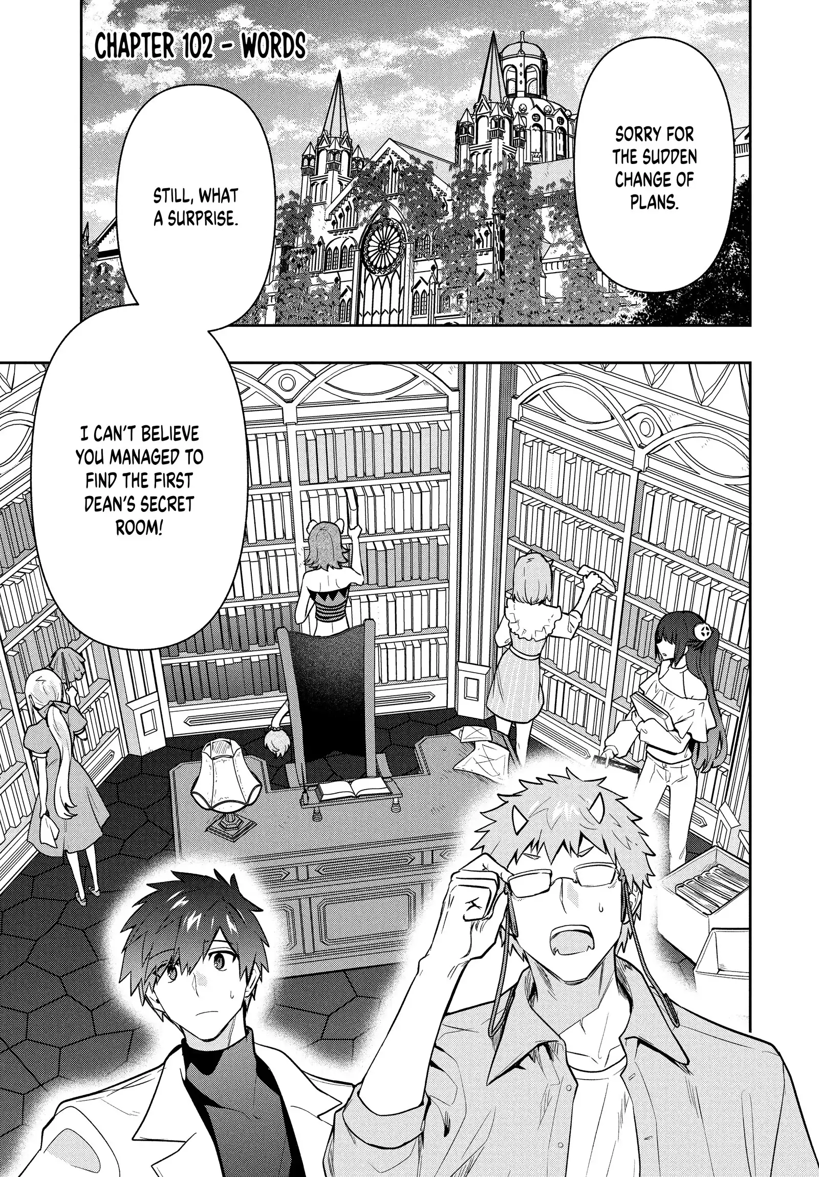 Roku-Hime Wa Kami Goei Ni Koi Wo Suru: Saikyou No Shugo Kishi, Tenseishite Mahou Gakuen Ni Iku - Chapter 102 - Page 1