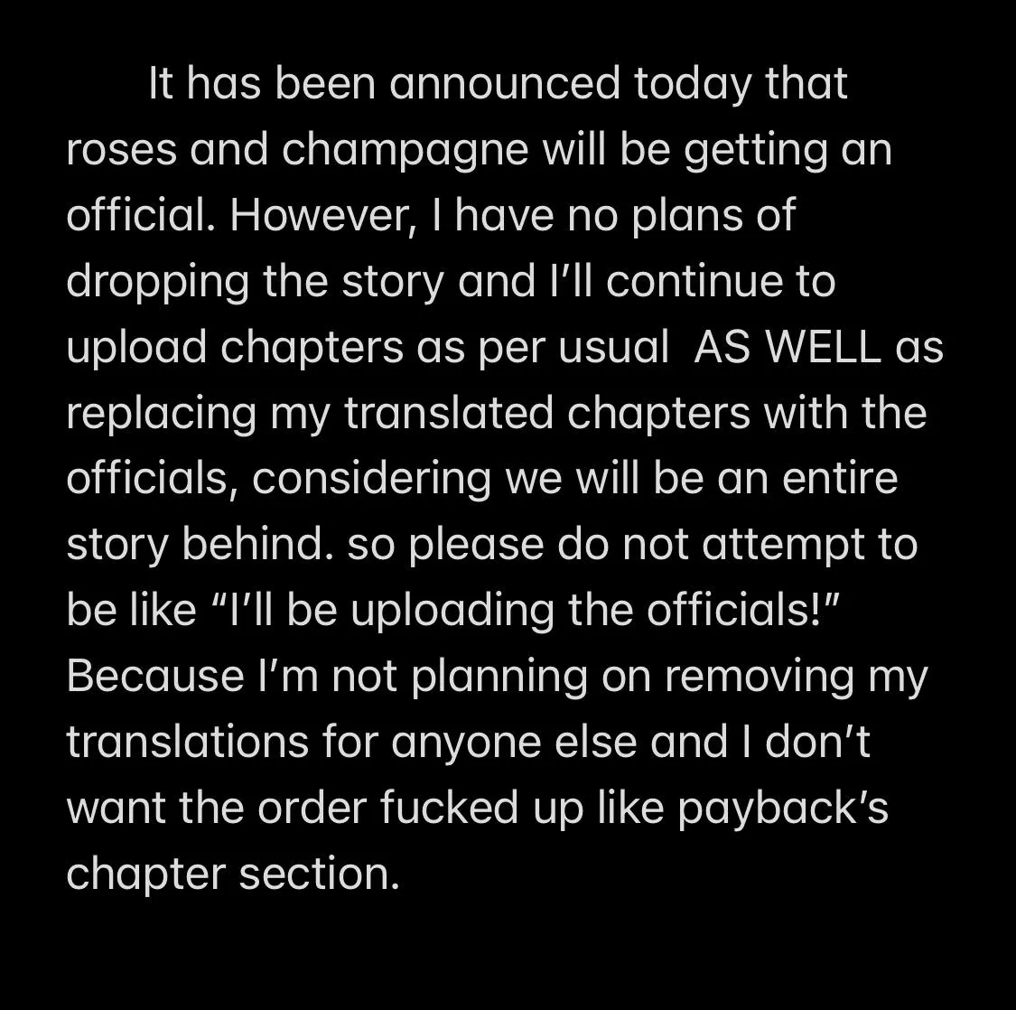 Roses and Champagne - Chapter 89.3 - Page 1