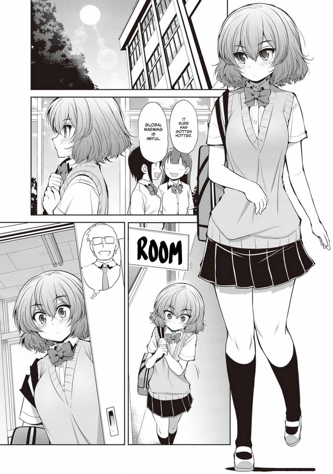 Saegusa-san manifests love with Glasses-senpai - Chapter 6 - Page 1
