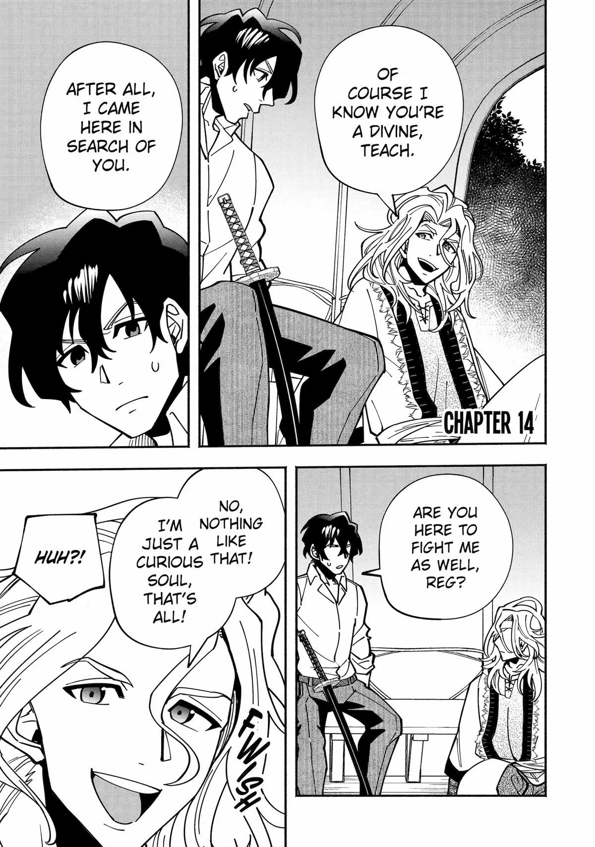 Saikyou Ranking ga Aru Isekai ni Seito tachi to Suudah Teni Shita Koukou Kyoushi no Ore, Mob Kara Kensei e to Nariagari - Chapter 14 - Page 1