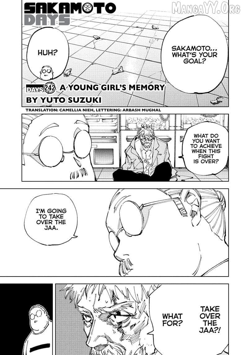 Sakamoto Days - Chapter 242 - Page 1
