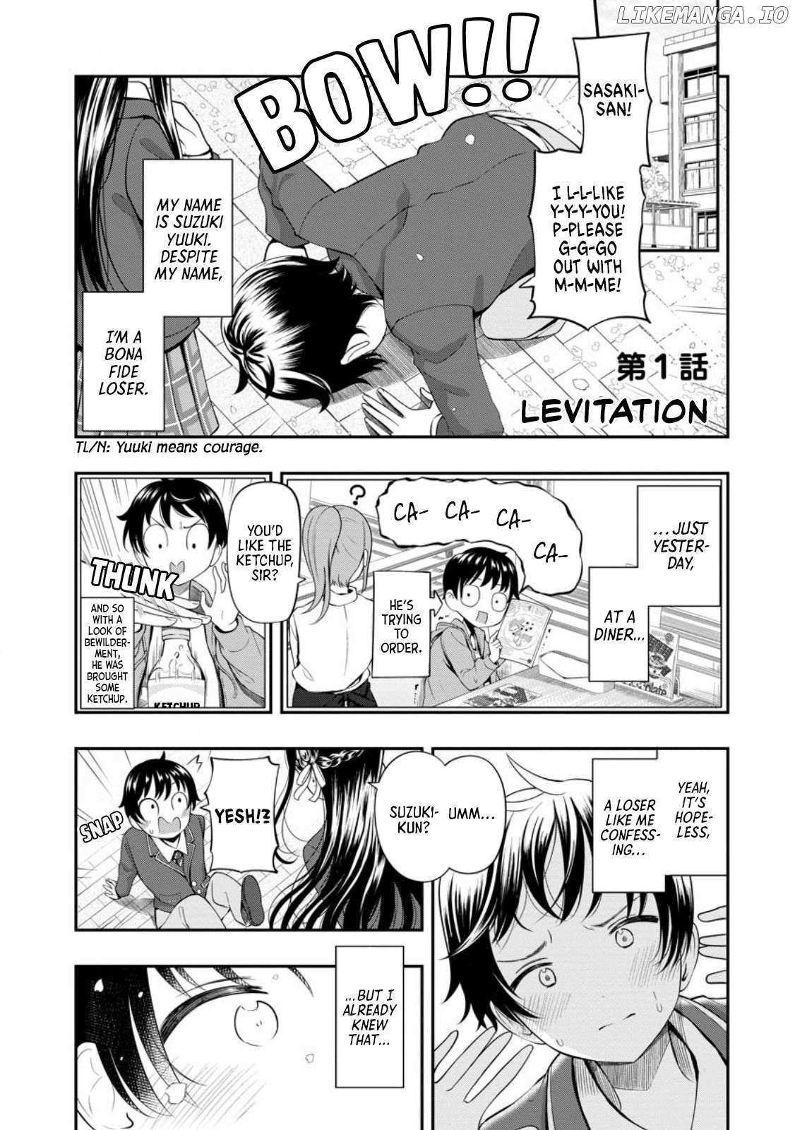 Sasaki-san wa Chotto dake Sugoi - Chapter 1 - Page 1