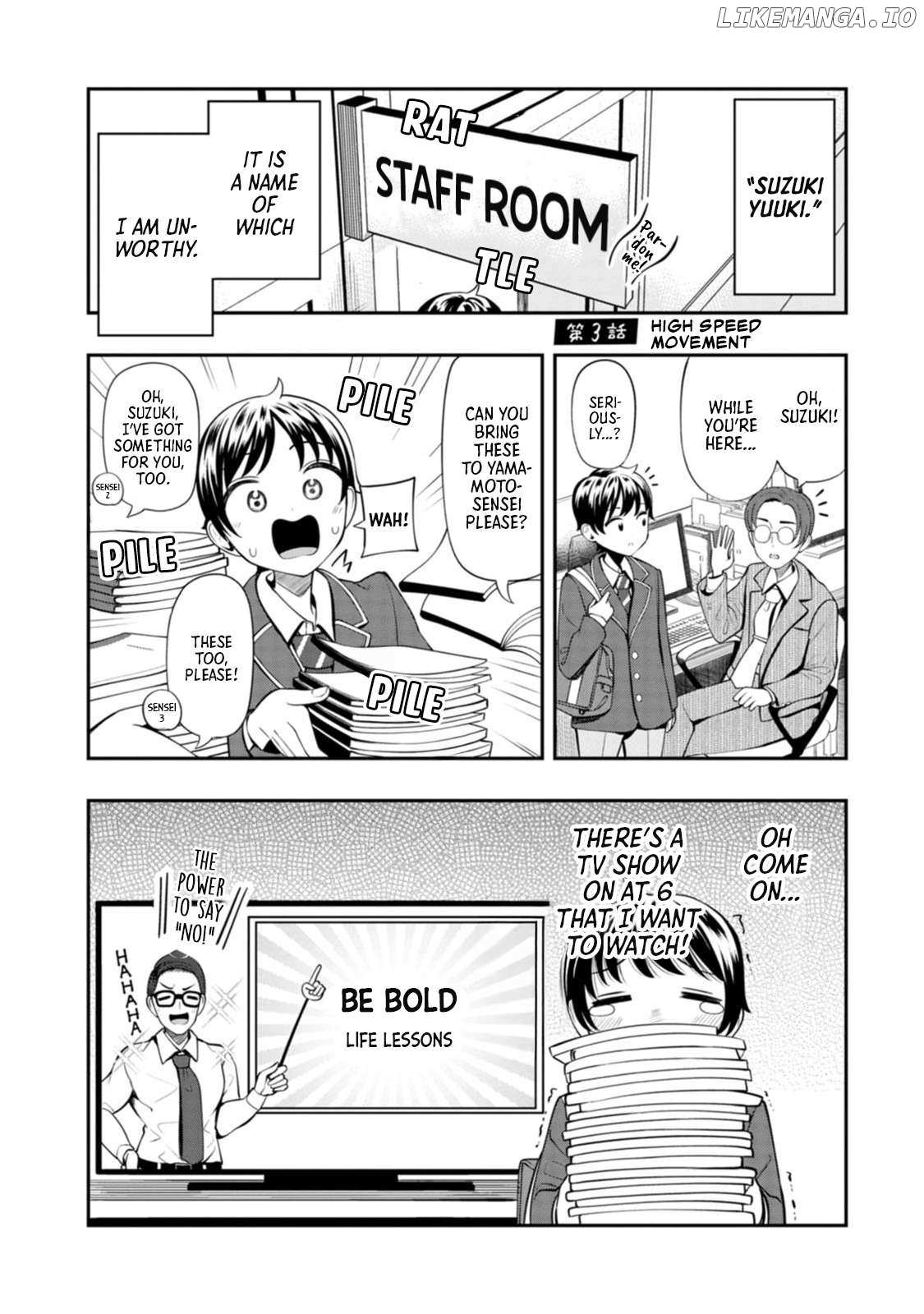 Sasaki-san wa Chotto dake Sugoi - Chapter 3 - Page 1