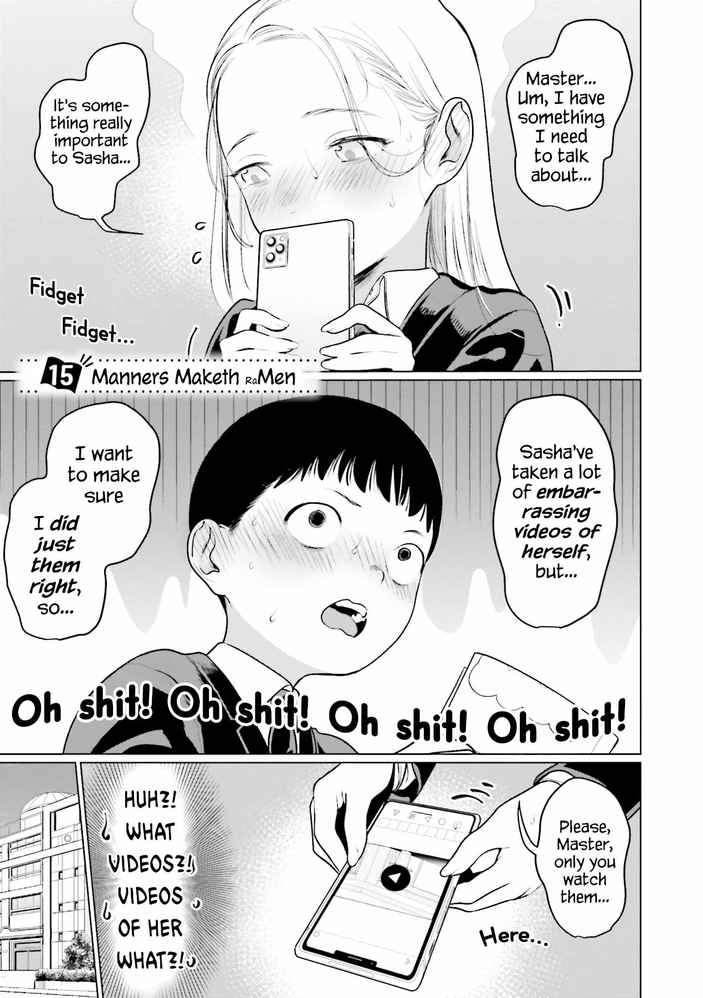 Sasha and Her Otaku Classmate - Chapter 15 - Page 1