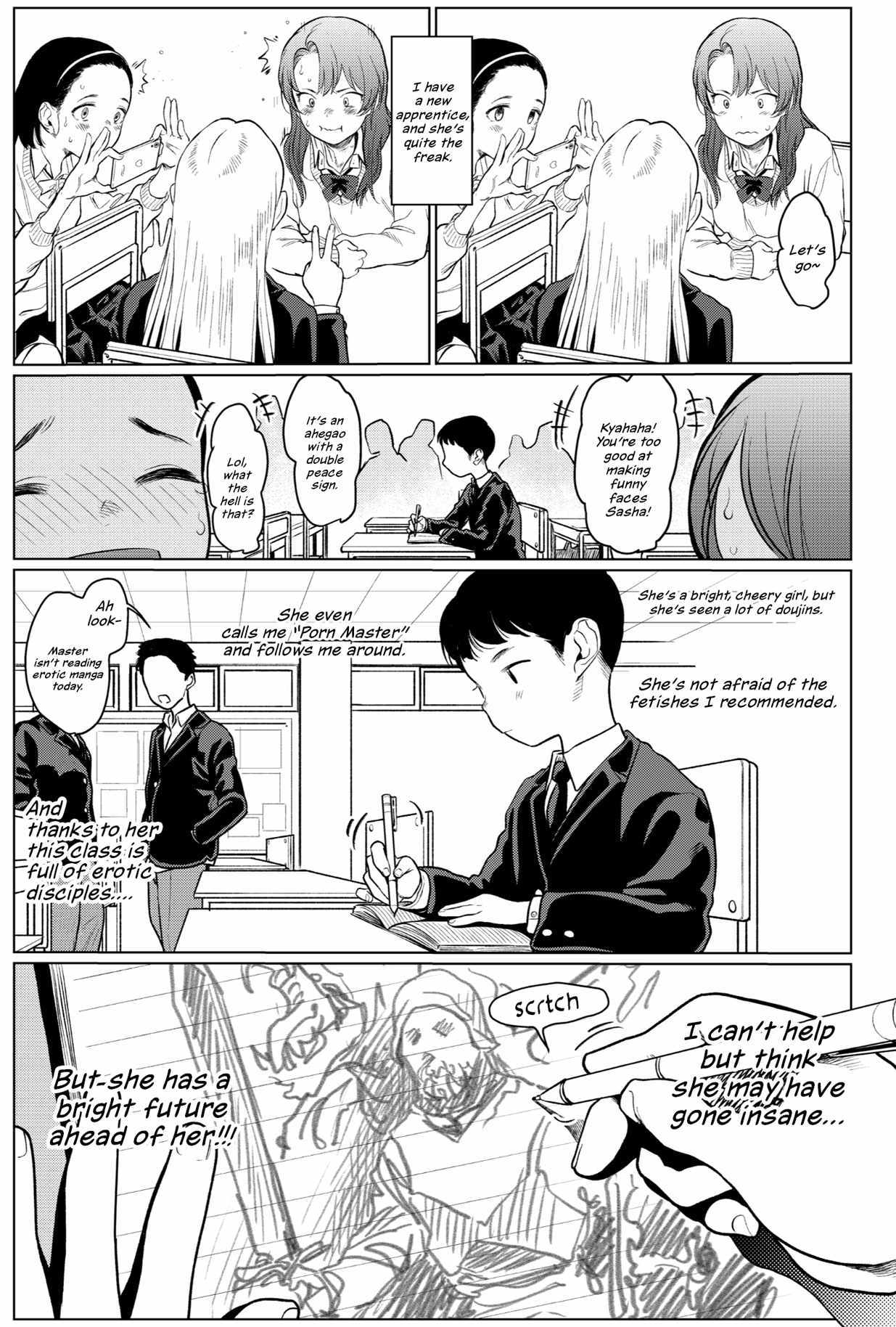 Sasha and Her Otaku Classmate - Chapter 3 - Page 1
