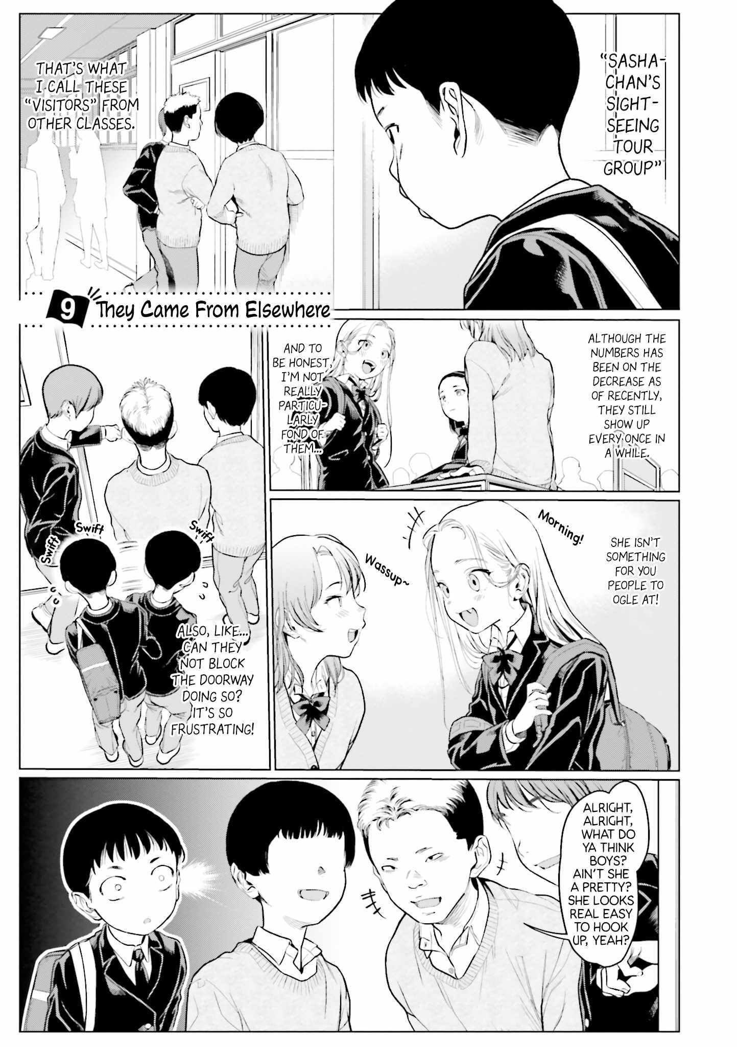 Sasha and Her Otaku Classmate - Chapter 9 - Page 1