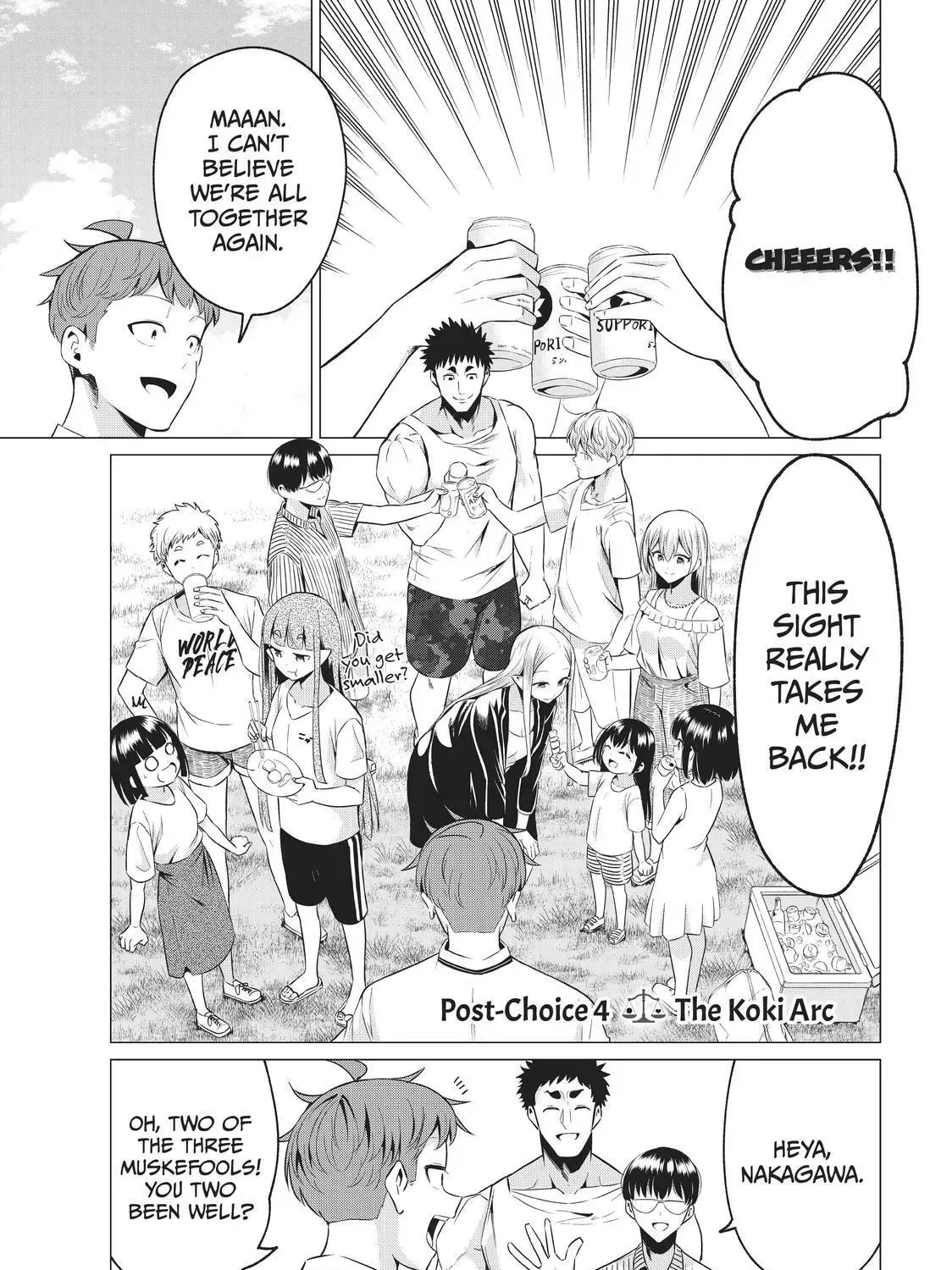 Sekai ka Kanojo ka Erabenai - Chapter 40.8 - Page 1