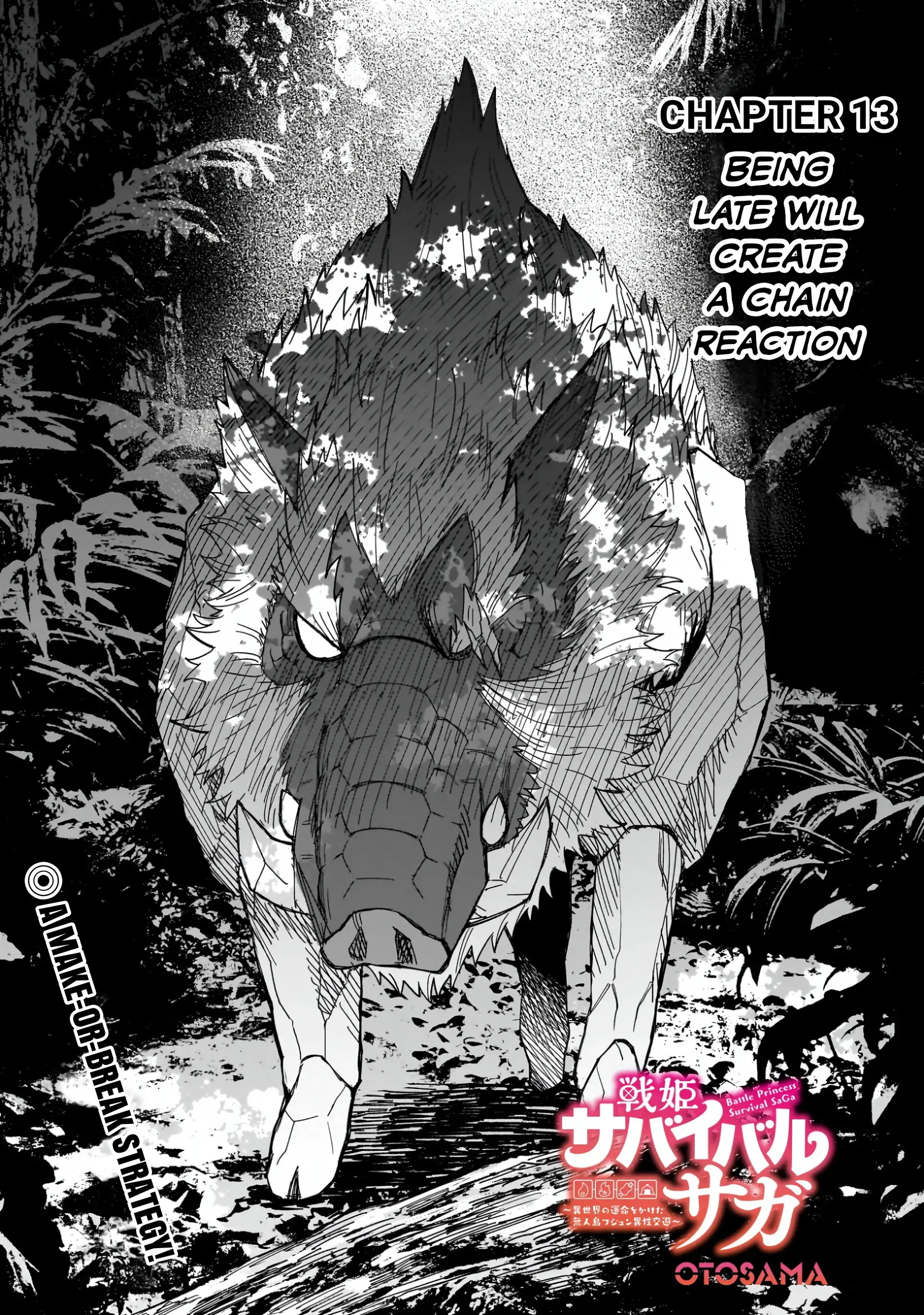 Senki Survival Saga: Isekai no Unmei o Kaketa Mujintou Fujun Iseikouyuu - Chapter 13 - Page 1