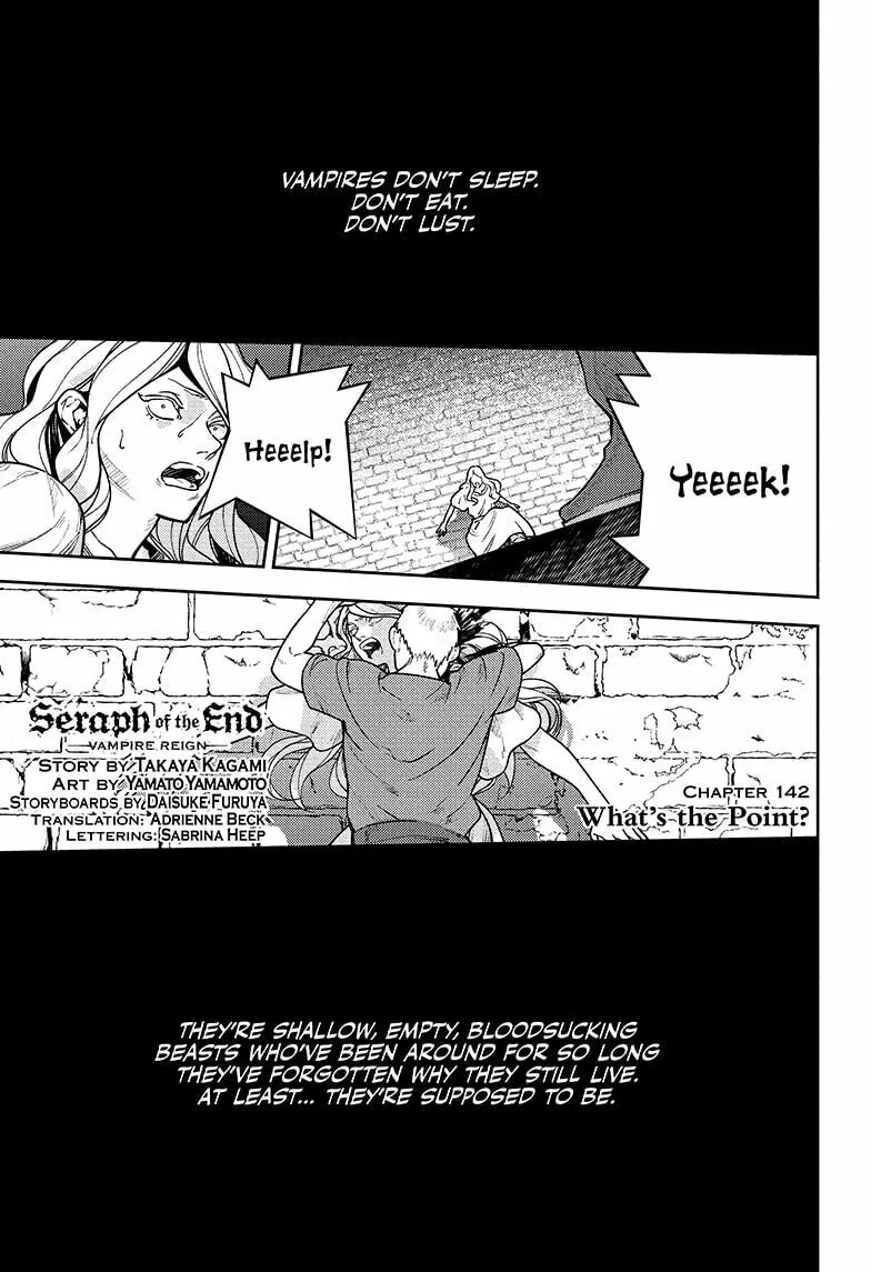 Seraph of the End: Vampire Reign - Chapter 142 - Page 1