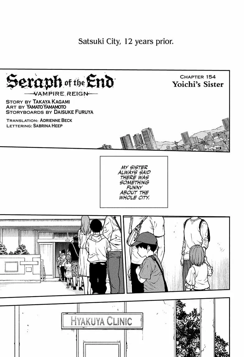 Seraph of the End: Vampire Reign - Chapter 154 - Page 1