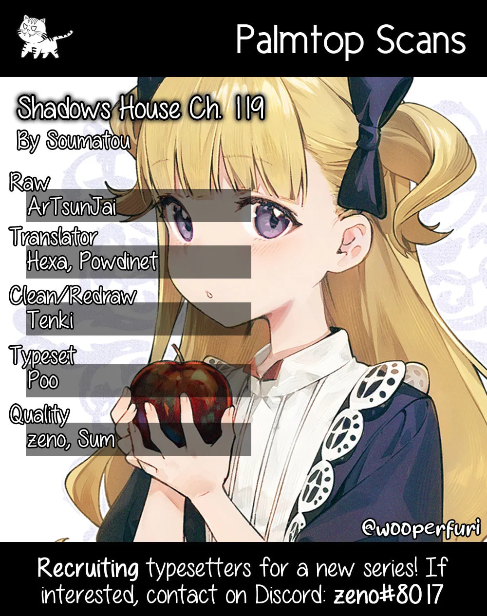 Shadows House (Monochrome) - Chapter 119 - Page 1