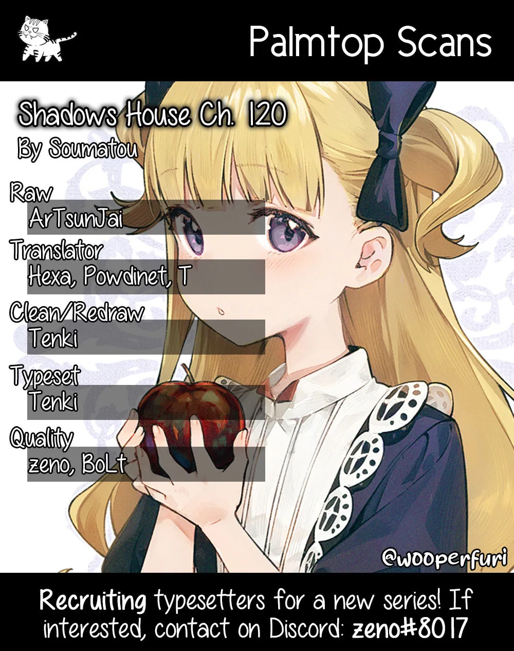 Shadows House (Monochrome) - Chapter 120 - Page 1