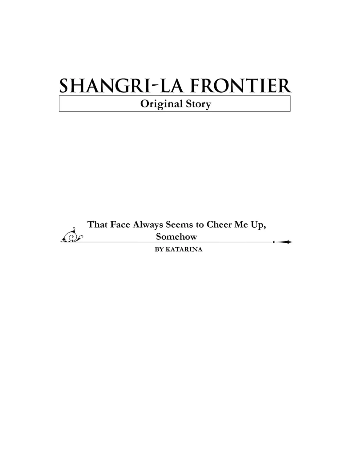 Shangri-La Frontier - Chapter 205.1 - Page 1