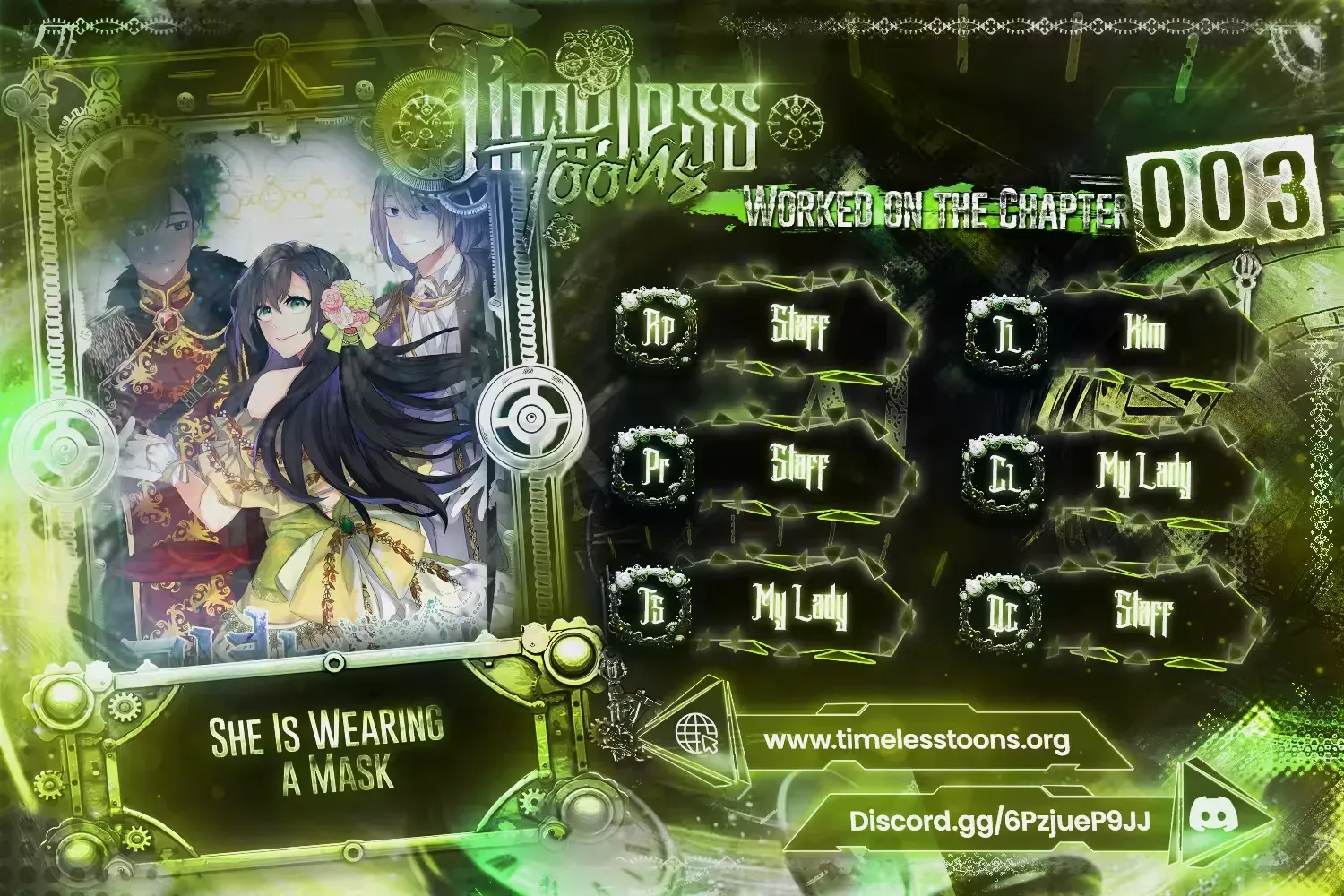 She Is Wearing a Mask - Chapter 3 - Page 1