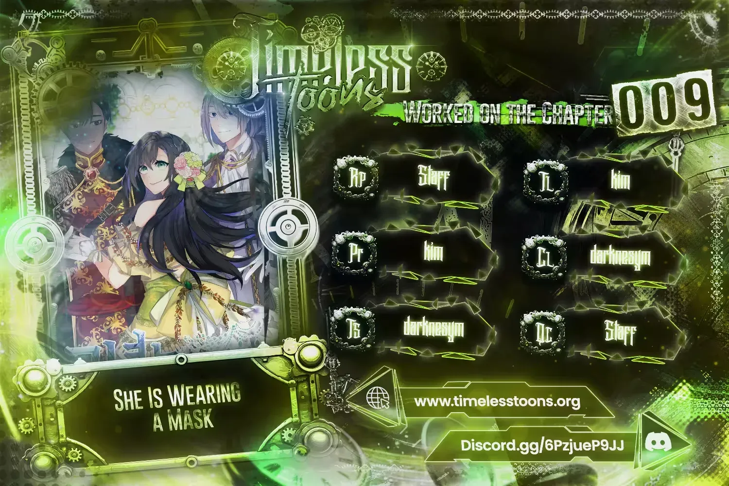 She Is Wearing a Mask - Chapter 9 - Page 1