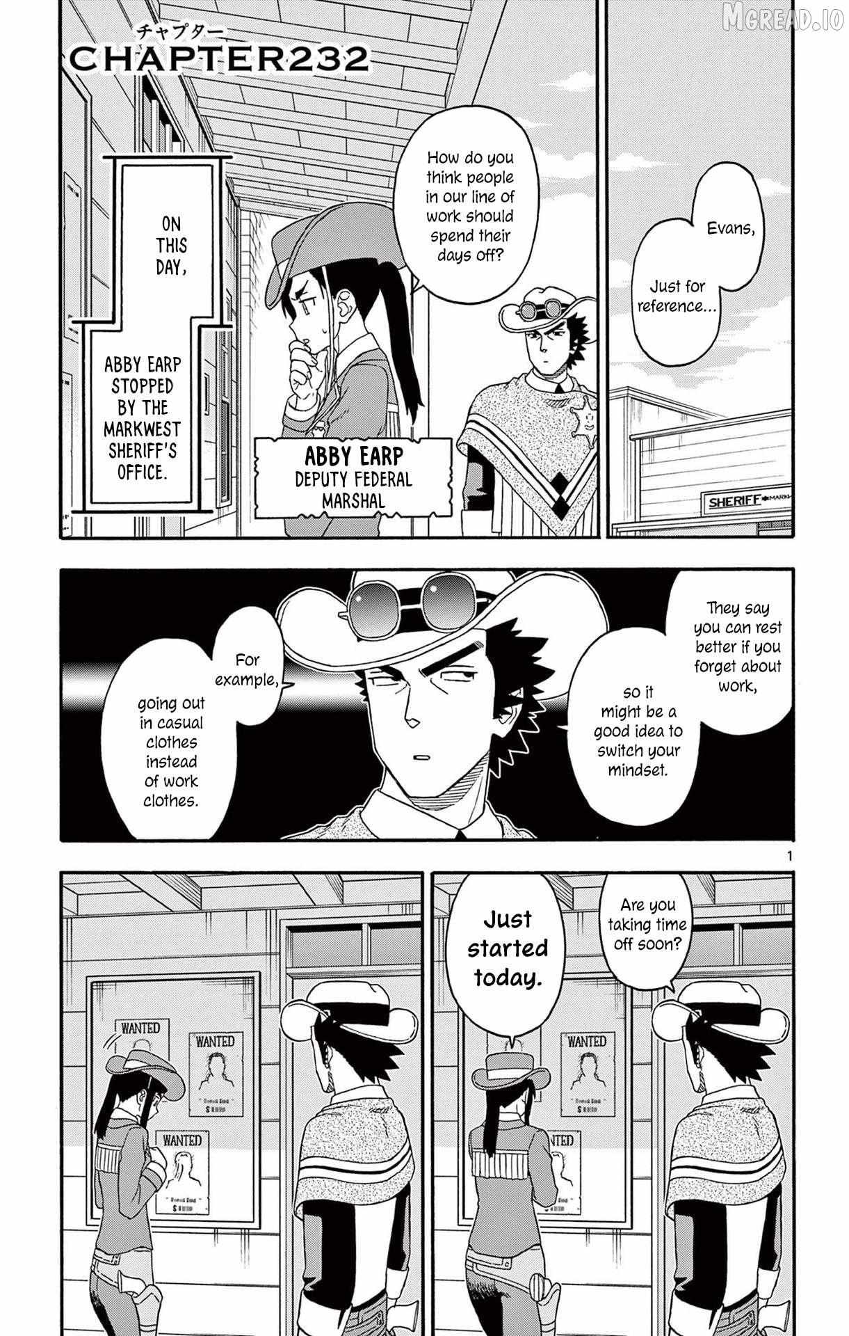 Sheriff Evans' Lies - Chapter 232 - Page 1