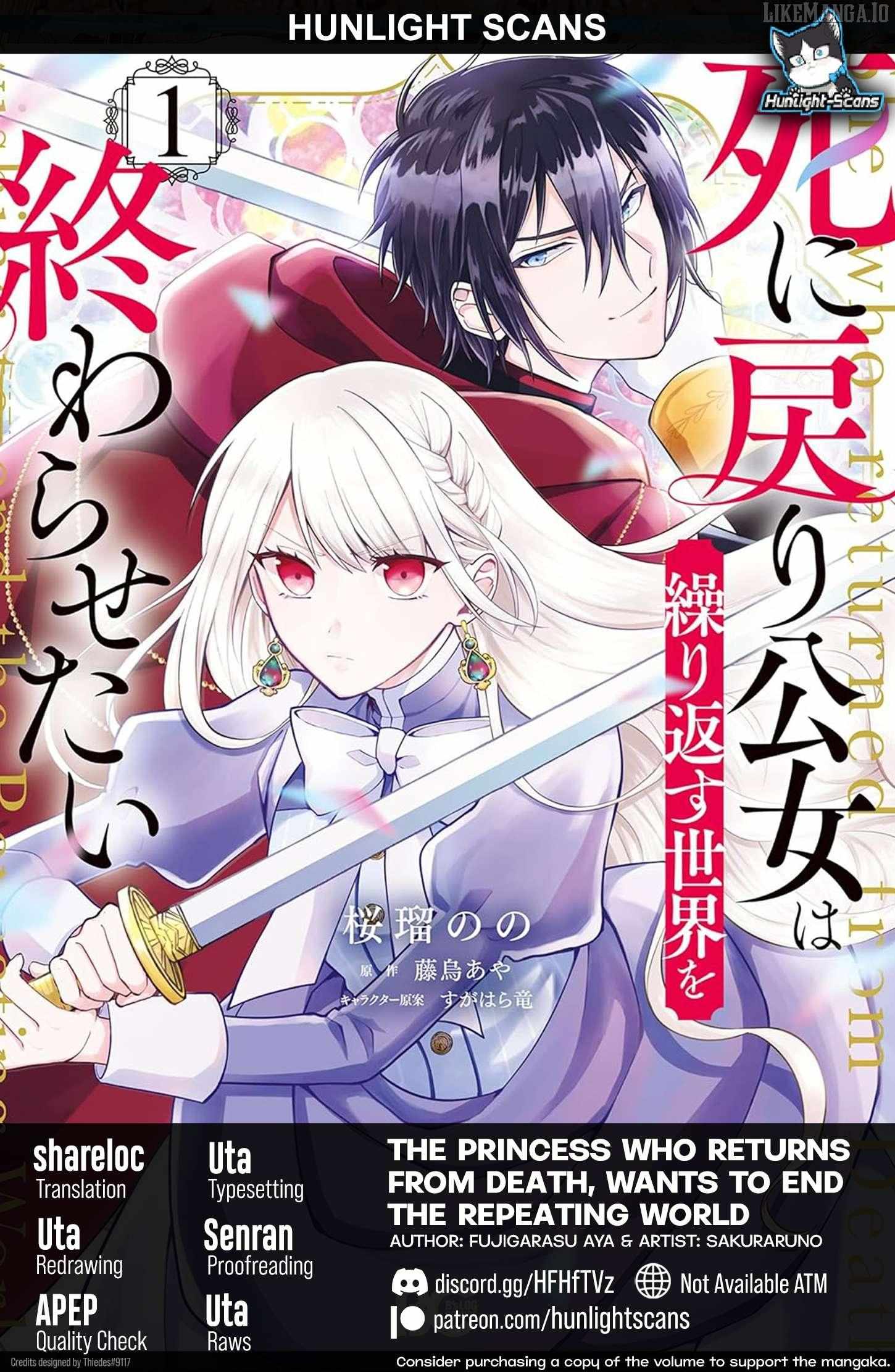 Shi Ni Modori Oyake Onna Wa Kurikaesu Sekai o Owarasetai - Chapter 2 - Page 1