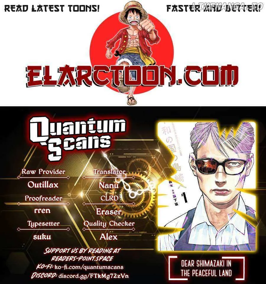 Shimazaki in the Land of Peace - Chapter 13 - Page 1