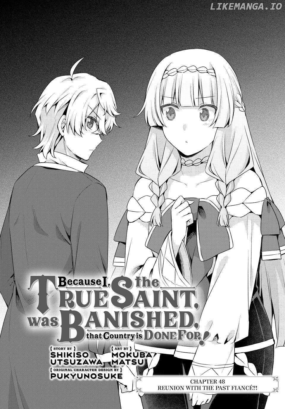 Shin no Seijo de aru Watashi wa Tsuihou Saremashita. Dakara Kono Kuni wa Mou Owari desu - Chapter 48 - Page 1