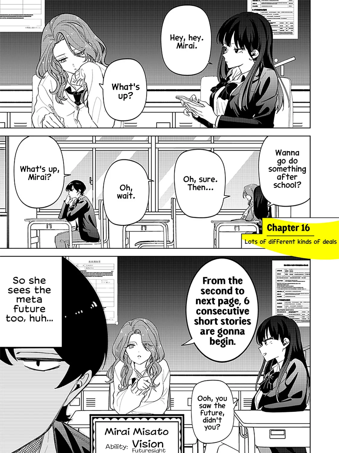 Shiretto Sugee Koto Itteru Gal. Shiritsu Para no Marukoukou no Nichijou - Chapter 16 - Page 1