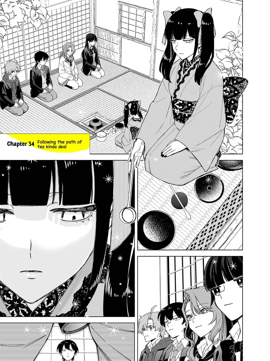 Shiretto Sugee Koto Itteru Gal. Shiritsu Para no Marukoukou no Nichijou - Chapter 34 - Page 1