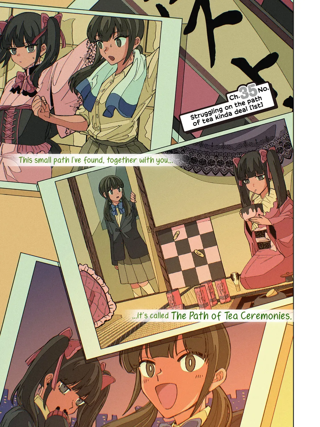 Shiretto Sugee Koto Itteru Gal. Shiritsu Para no Marukoukou no Nichijou - Chapter 35 - Page 1