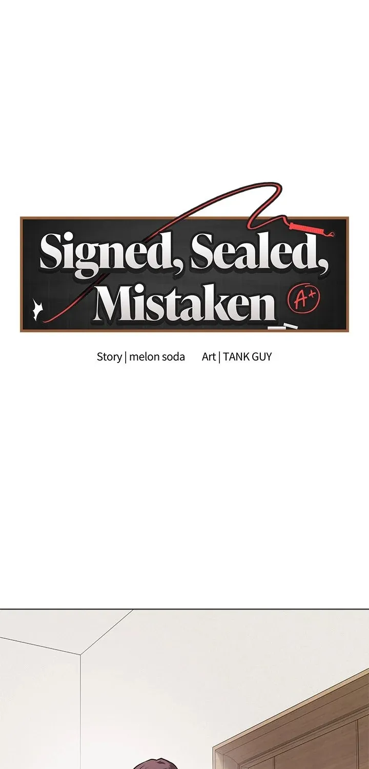Signed, Sealed, Mistaken - Chapter 18 - Page 1