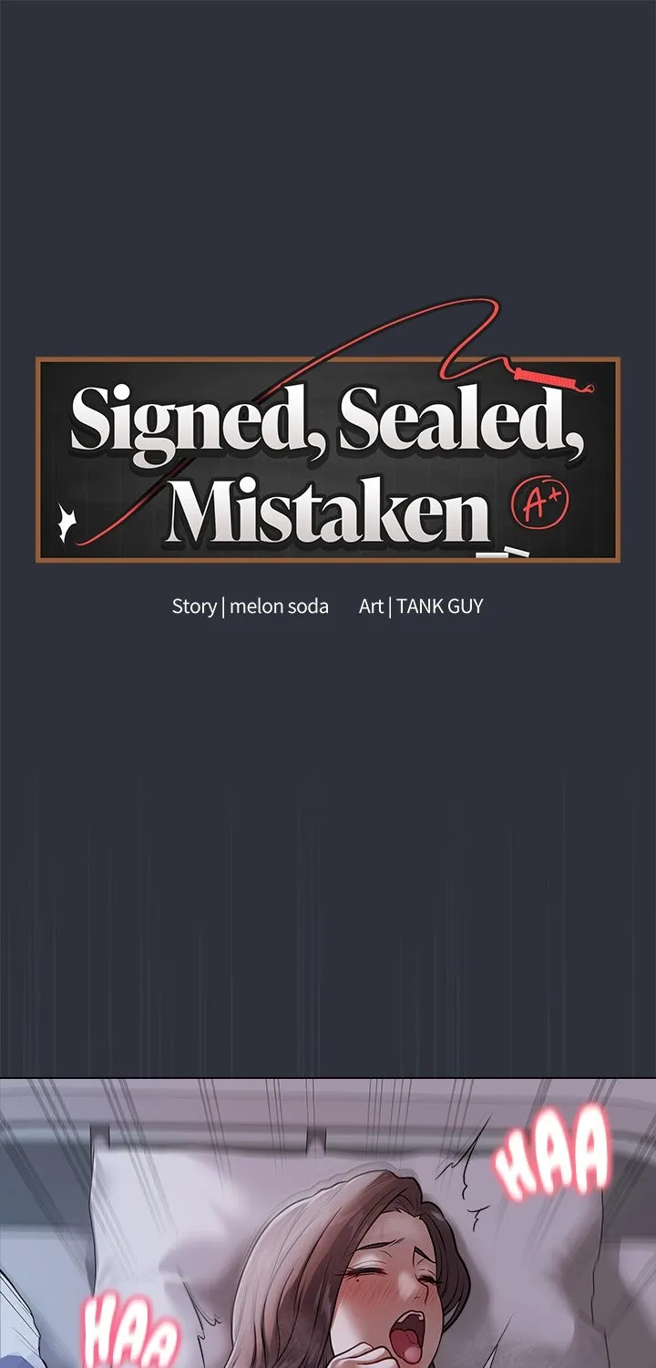 Signed, Sealed, Mistaken - Chapter 9 - Page 1