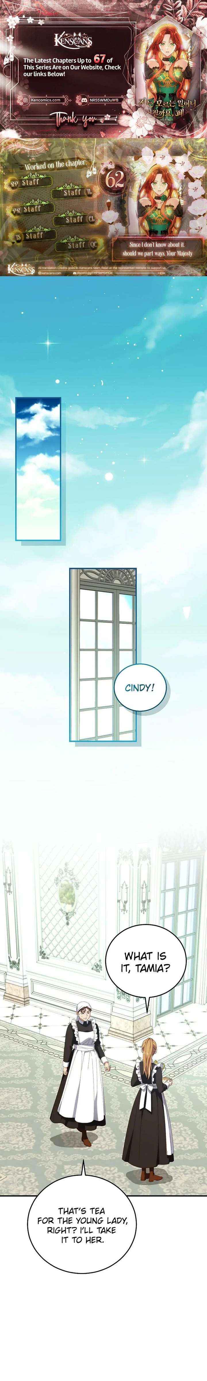 Since I Don’t Remember Anything About It, Shall We Break Up, Your Majesty? - Chapter 62 - Page 1