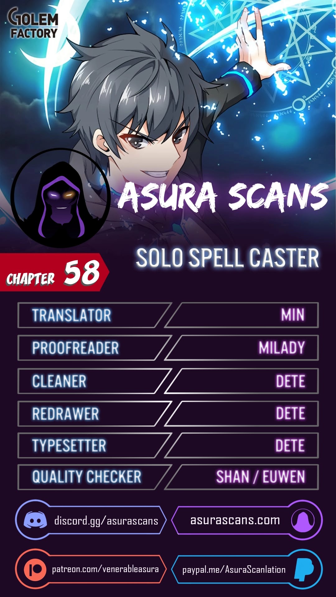 Solo Spell Caster - Chapter 58 - Page 1