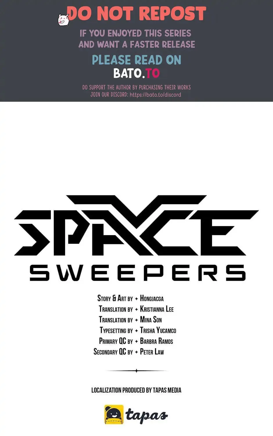 Space Sweepers - Chapter 8 - Page 1