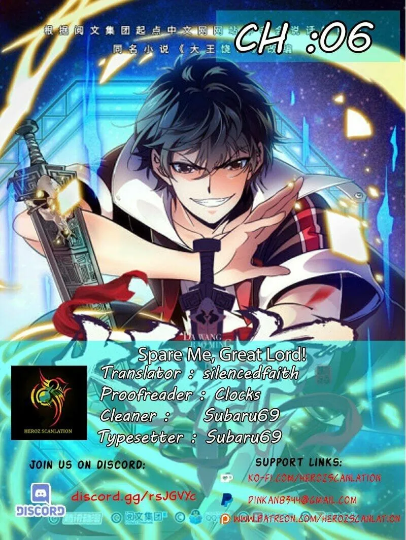 Spare Me, Great Lord! (Colored) - Chapter 6 - Page 1