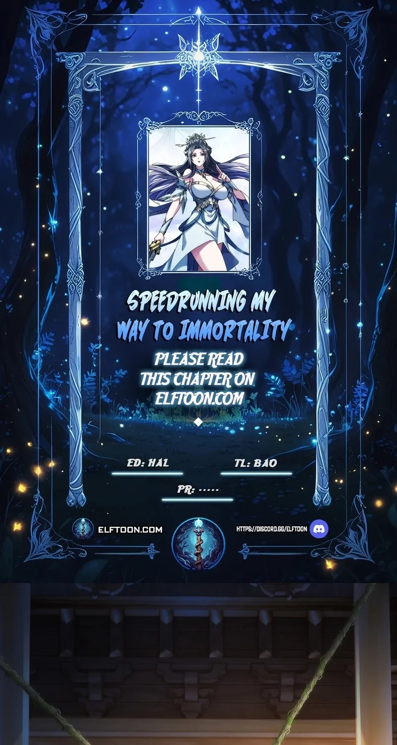 Speedrunning Immortal Cultivation - Chapter 38 - Page 1