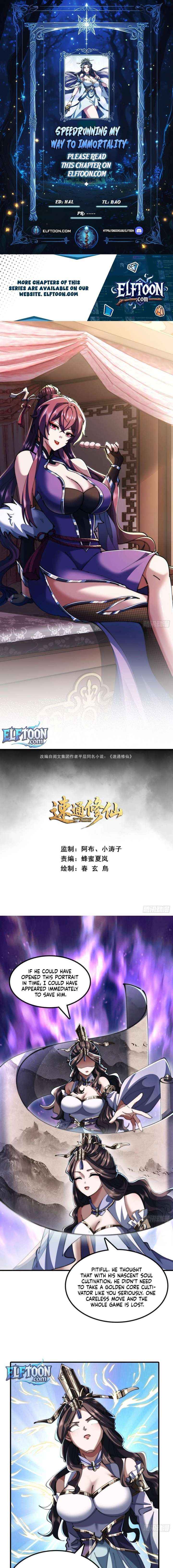 Speedrunning My Way to Immortality - Chapter 62 - Page 1