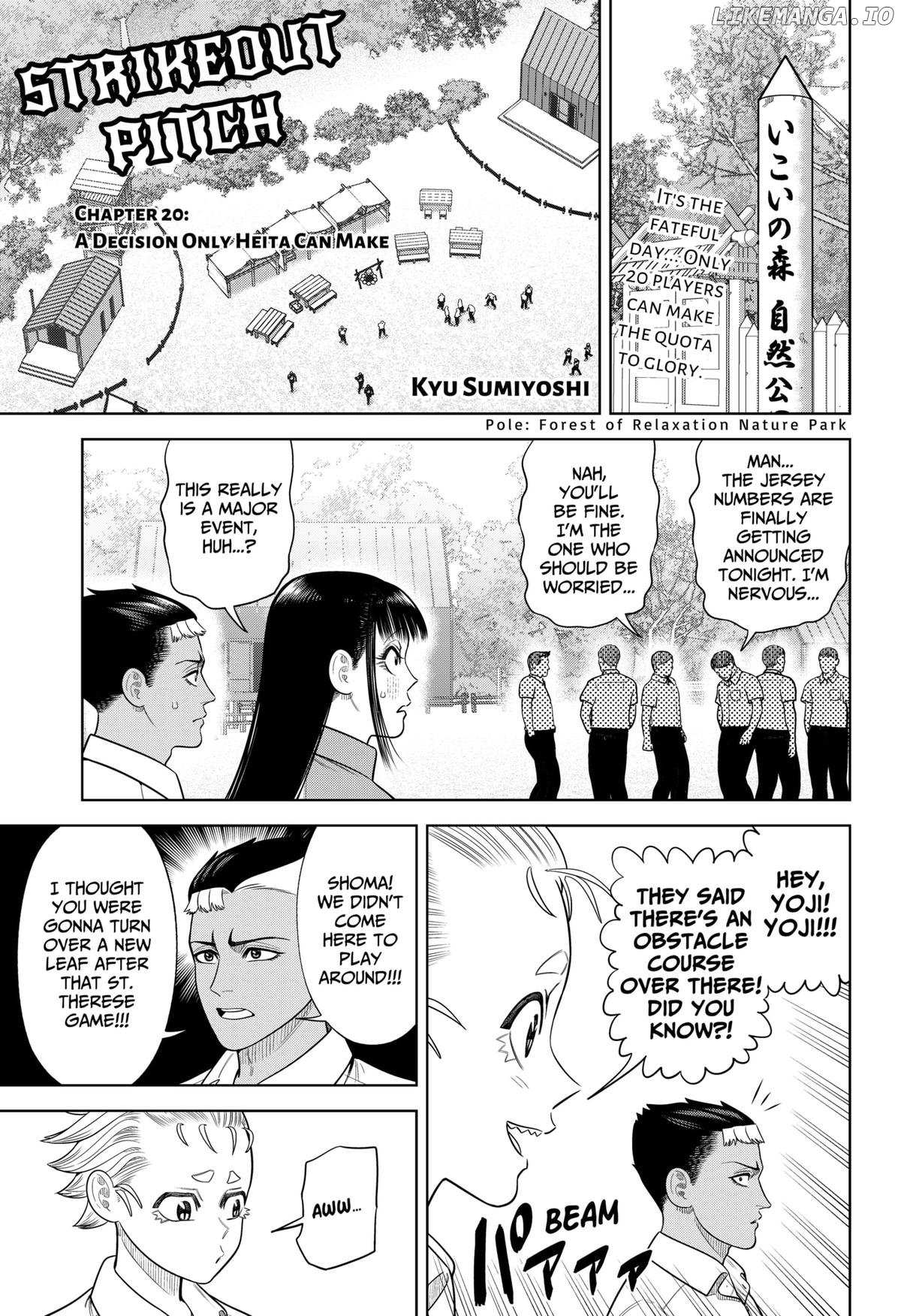 Strikeout Pitch - Chapter 20 - Page 1