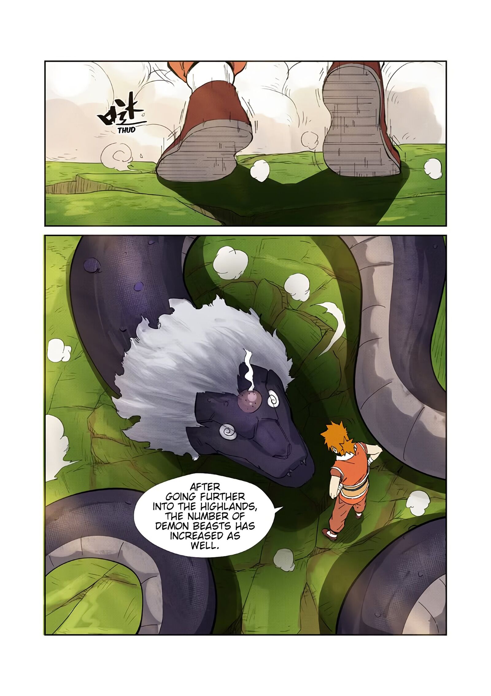 Tales of Demons and Gods Manhua - Chapter 218-5 - Page 2