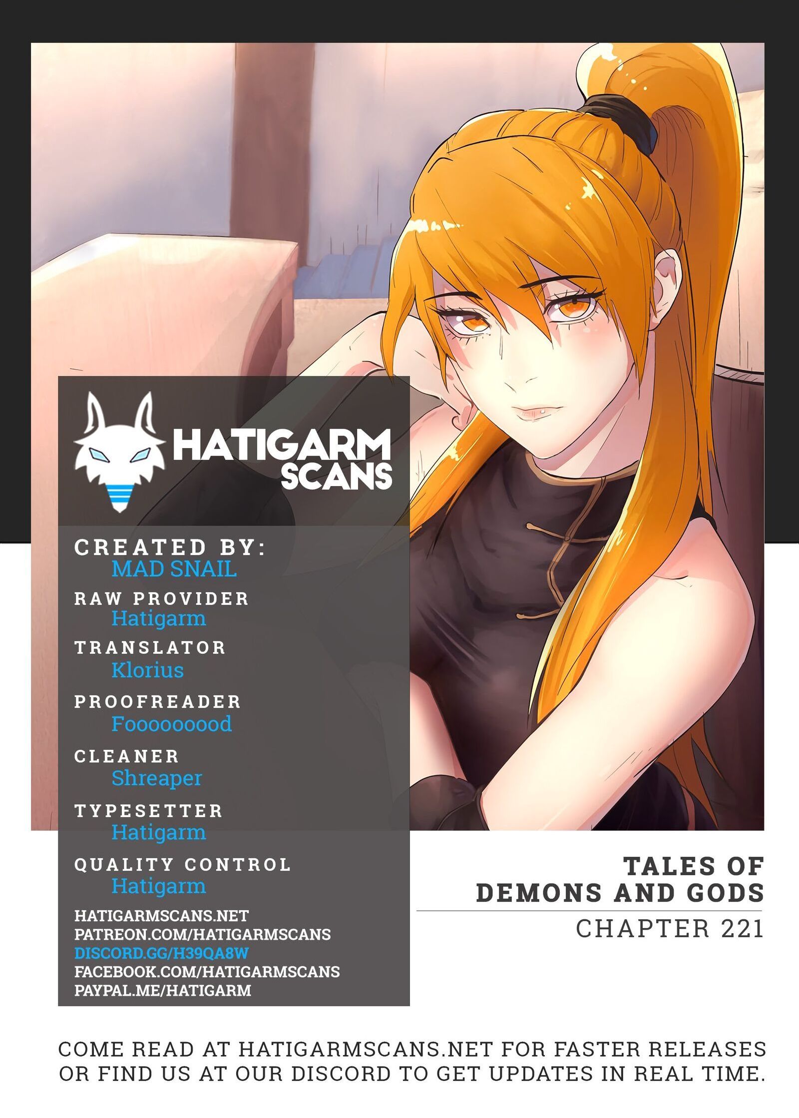Tales of Demons and Gods Manhua - Chapter 221 - Page 1