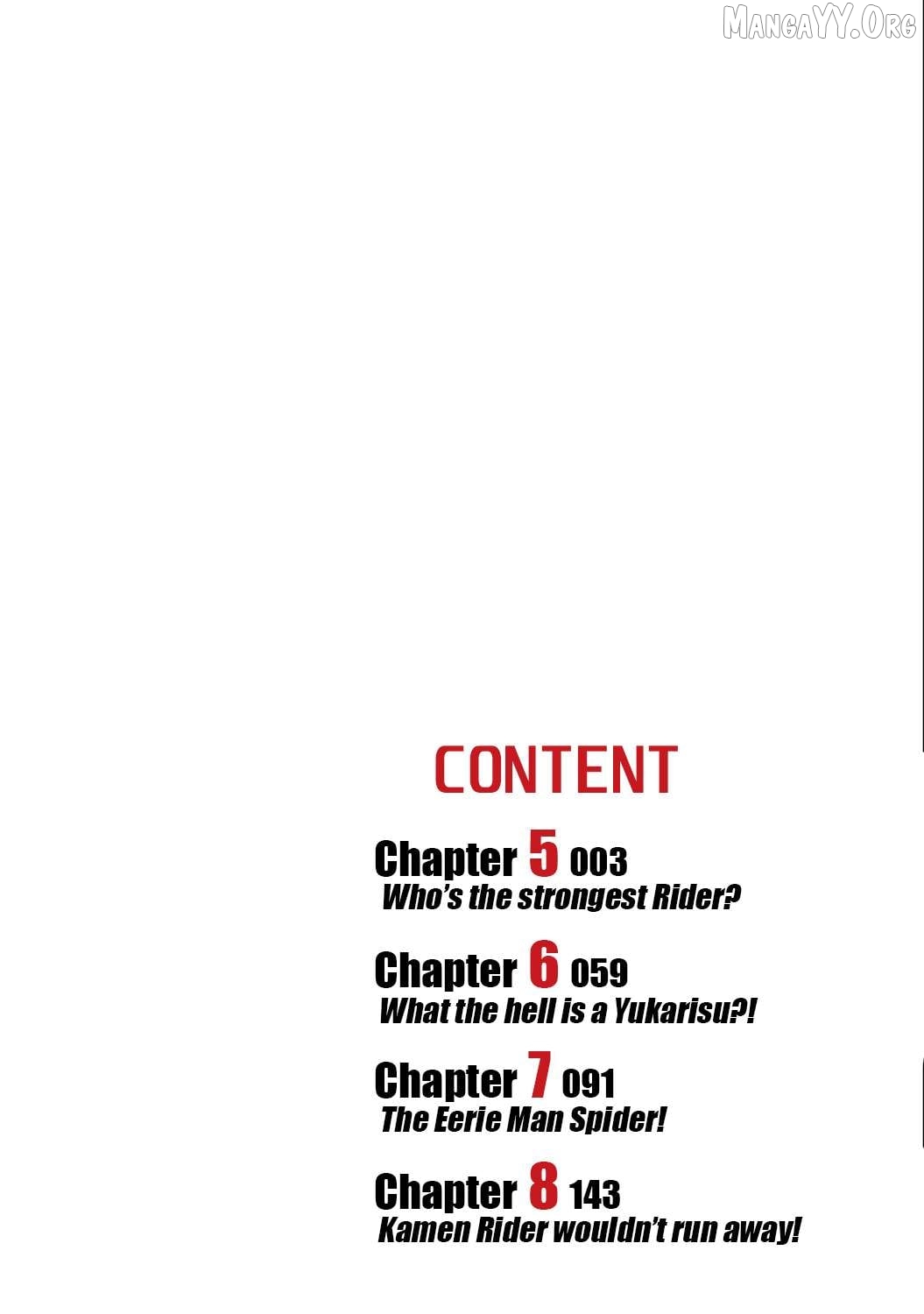 Tanzaburo Tojima Wants To Be Kamen Rider - Chapter 5 - Page 1