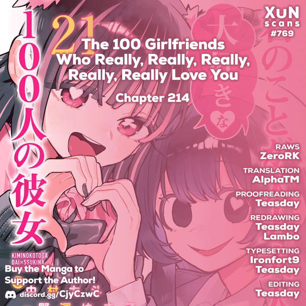 The 100 Girlfriends Who Really, Really, Really, Really, Really Love You - Chapter 214 - Page 1