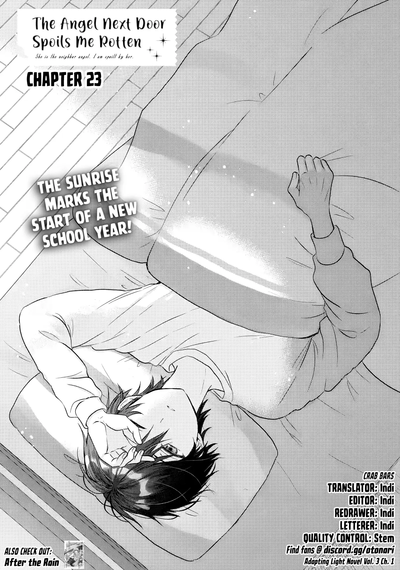 The Angel Next Door Spoils Me Rotten - Chapter 23.1 - Page 1
