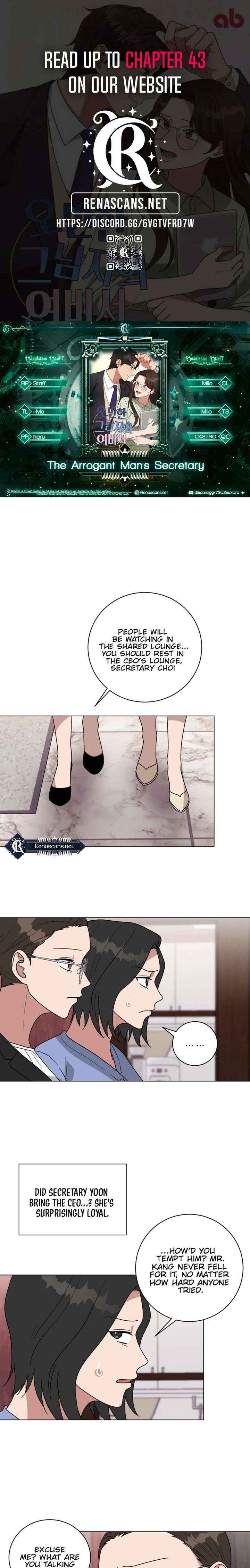 The Arrogant Man's Secretary - Chapter 27 - Page 2