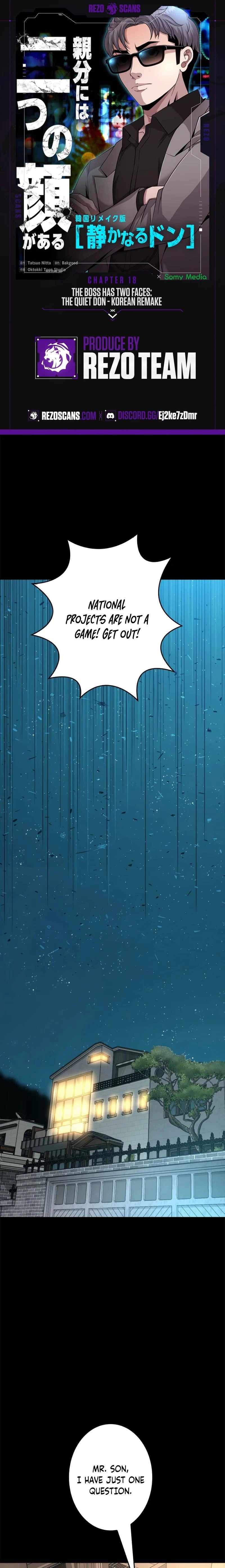 The Boss Has Two Faces - The Silent Don (Webtoon) - Chapter 18 - Page 1