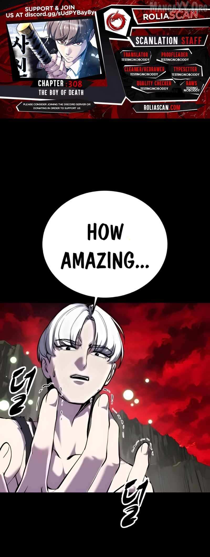 The Boy of Death - Chapter 308 - Page 1