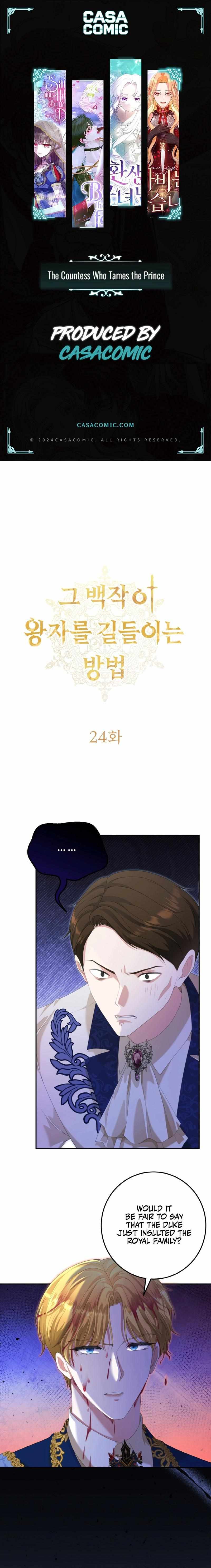 The Countess Who Tames the Prince - Chapter 24 - Page 1