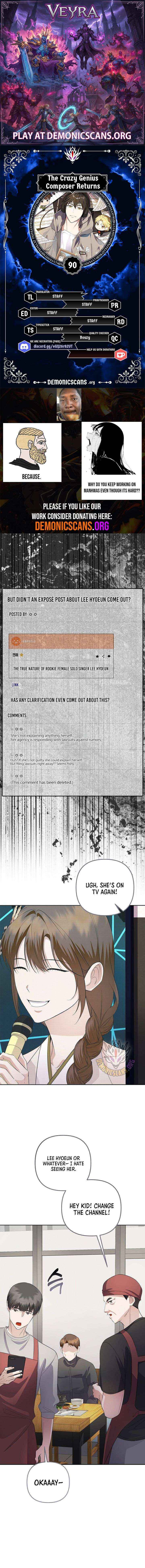 The Crazy Genius Composer Returns - Chapter 90 - Page 1