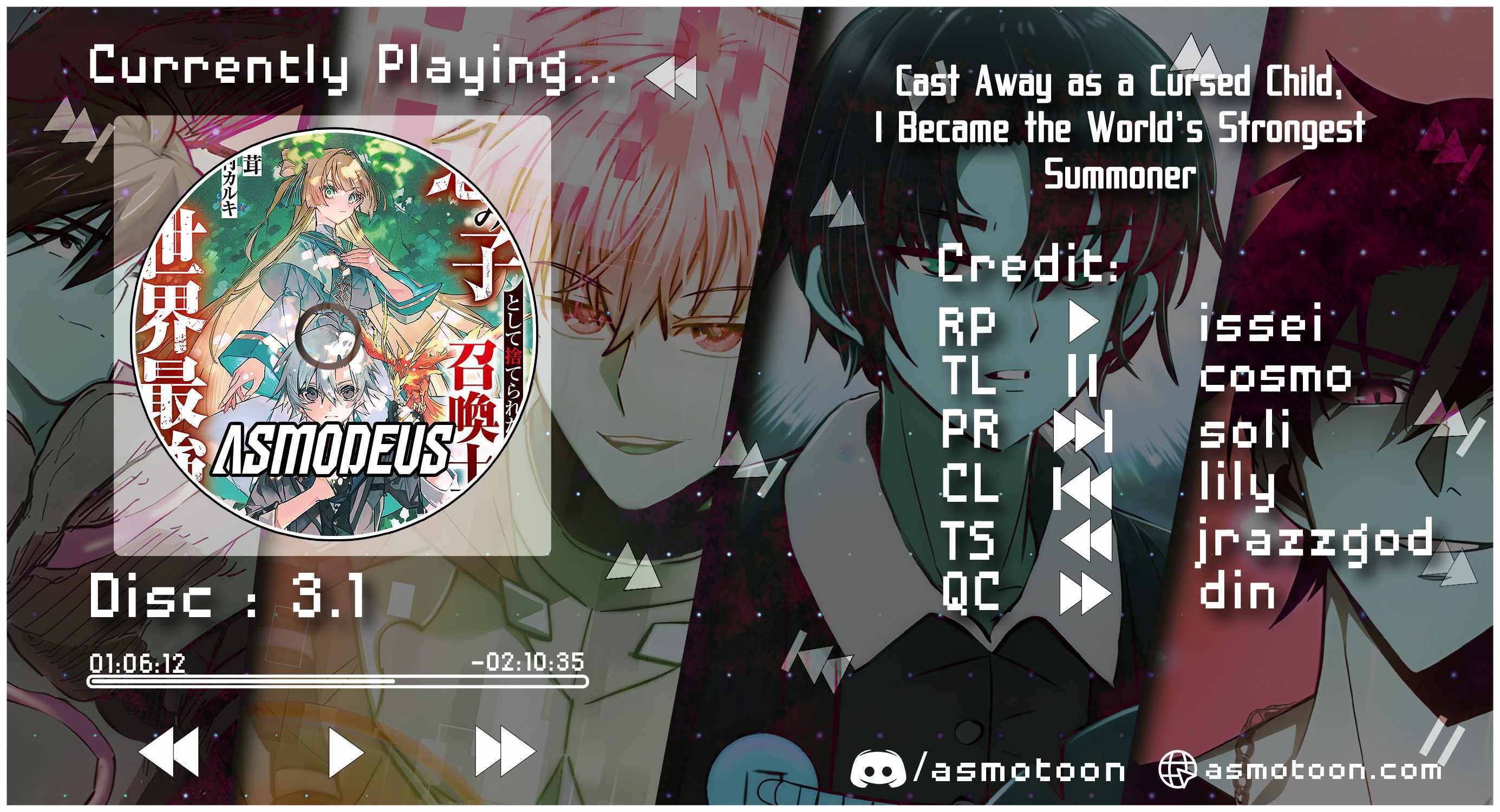 The Cursed Child Cast Aside Is Actually the World’s Strongest Summoner - Chapter 3-1 - Page 1