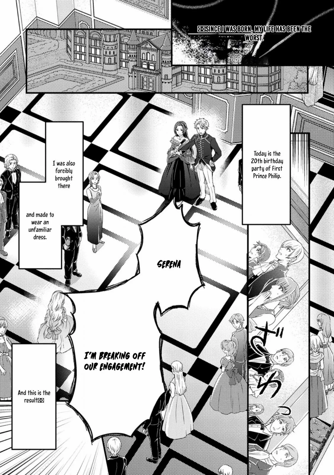 The Cursed Lady's New Life with a Mysterious Mage. - Chapter 1 - Page 1