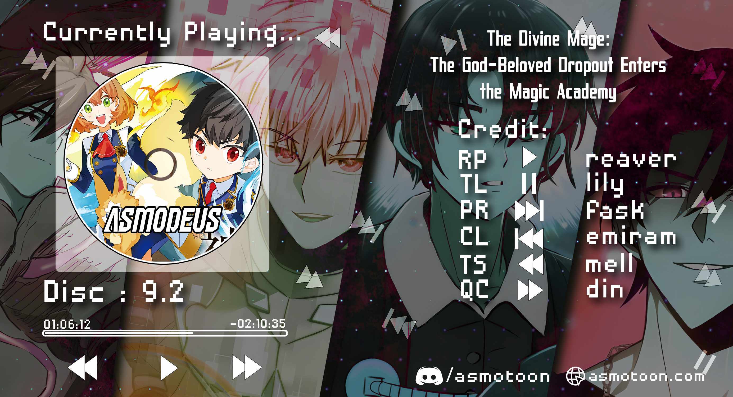 The Divine Mage: The God-Beloved Dropout Enters the Magic Academy - Chapter 9-2 - Page 1